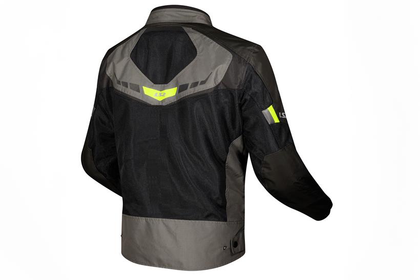 LS2 Garda Mesh jacket rear