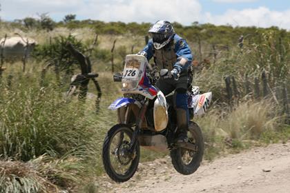 Simon Pavey finished the 2009 Dakar Rally in 68th place overall