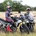 Jonny Walker and Sam Sunderland aboard Triumph Tiger 900 Rally Pros