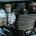 Custom Triumph Bonneville T120 engine finishes