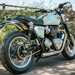 Custom Triumph Bonneville T120 right-side view