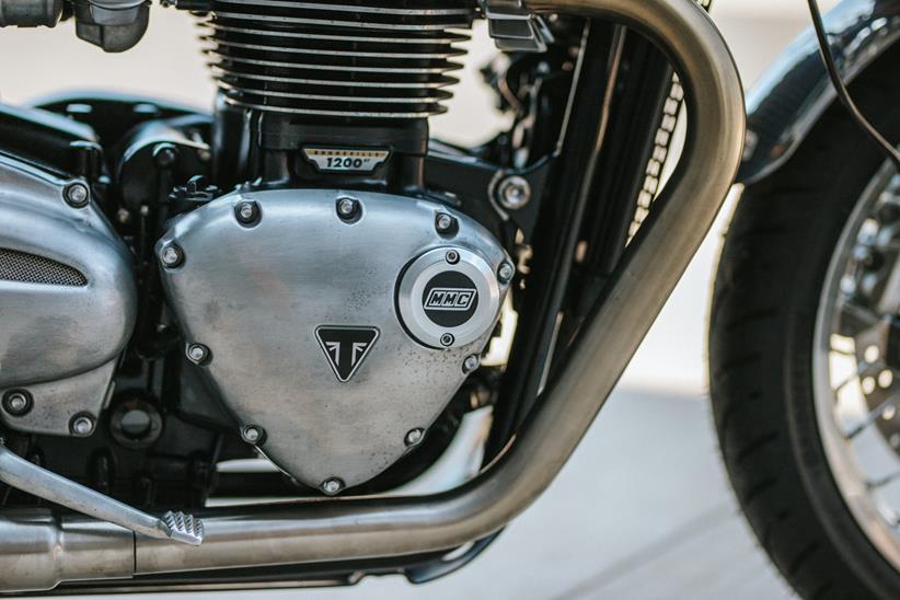 Custom Triumph Bonneville T120 engine cases