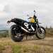 Rear three-quarter view of the BSA Scrambler