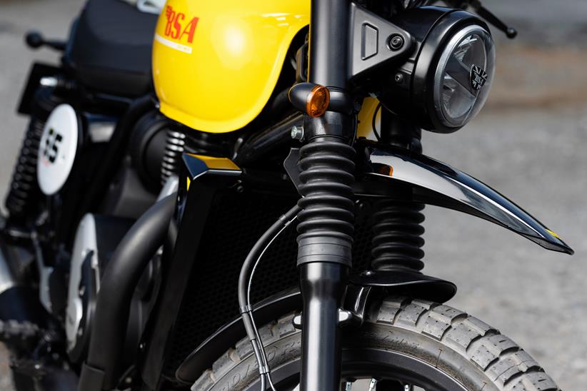 BSA Scrambler front forks
