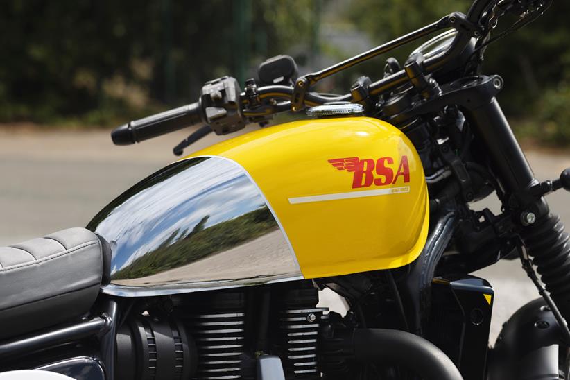 BSA Scrambler fuel tank