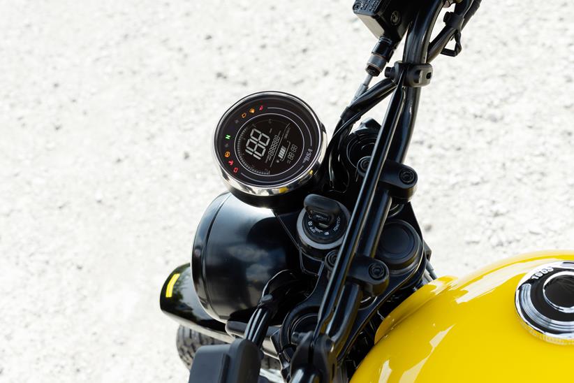 BSA Scrambler single clock