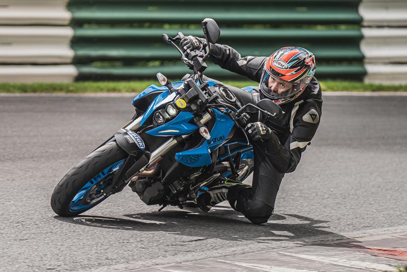 Dainese leathers in action on track