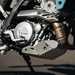 2025-on Suzuki DR-Z4SM detailed shot of right hand engine side