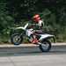 2025-on Suzuki DR-Z4SM popping the front wheel