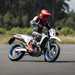 2025-on Suzuki DR-Z4SM backing it in