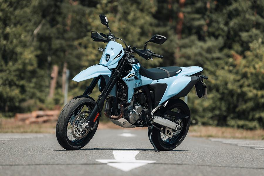 2025-on Suzuki DR-Z4SM in blue colour way