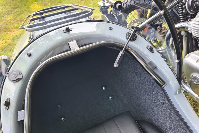 Watsonian adventure sidecar map reading light