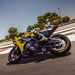 Cornering on track aboard the Suzuki GSX-R1000R