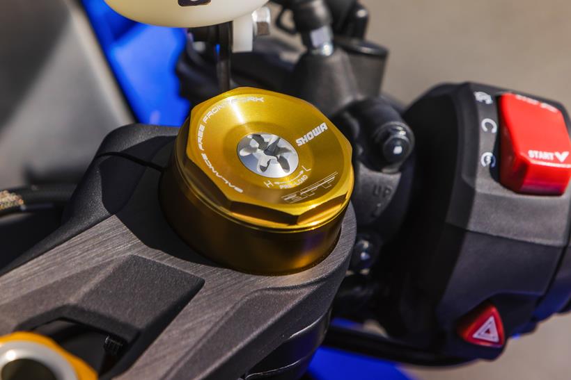 Suzuki GSX-R1000R fork top