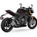 Right side rear view of the Triumph Speed Triple 1200 RS