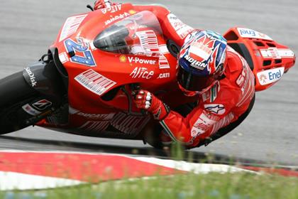 Casey Stoner is thrilled with the new Ducati