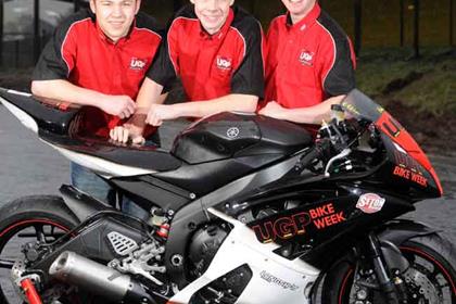 The Ulster GP British Supersport team