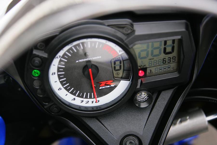 Suzuki GSX-R600 - clocks