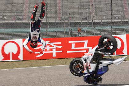 Jorge Lorenzo knows all about high-sides