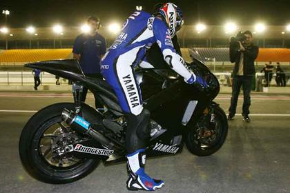 James Toseland only managed to complete seven laps on Qatar