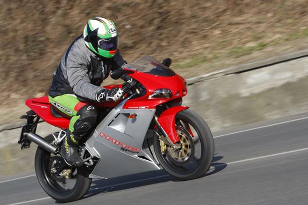 Cagiva Mito SP525 - in action