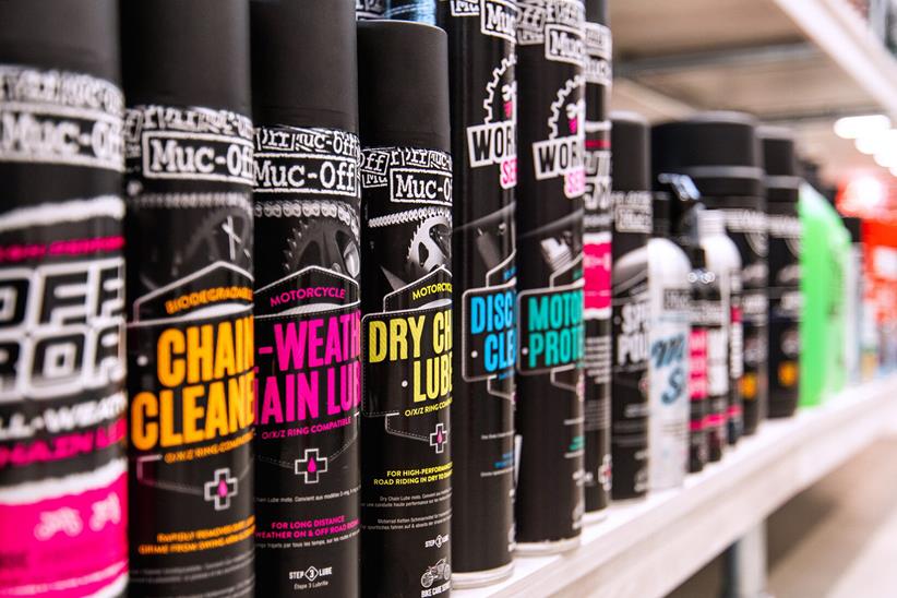 Sportsbike Shop Southampton cleaners and lubricants