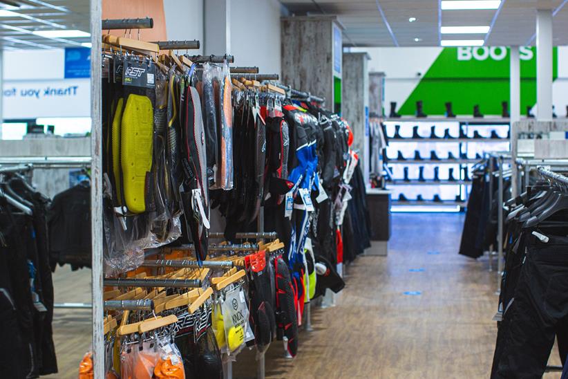 Sportsbike Shop Southampton interior