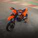 KTM 690 SMC R on a paddock stand