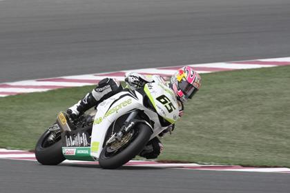 Jonathan Rea was the fastest Ten Kate Honda rider