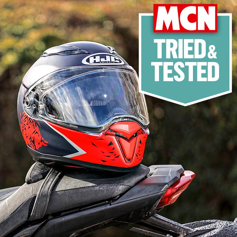 The HJC F70, tried and tested by Emma Franklin
