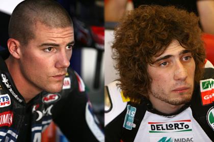 Spies and Simoncelli will be barred from moving to MotoGP and riding for a factory team in their rookie campaign under new rules