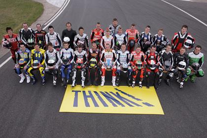 A selection of top BSB riders will give live interviews on the THINK! stand