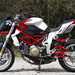 Bimota DB6R - note fully-adjustable 50mm Marzocchi forks an Extreme Tech rear shock