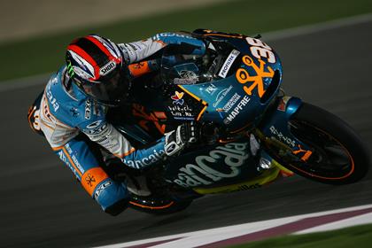 Bradley Smith will start from second on his Aspar Aprilia