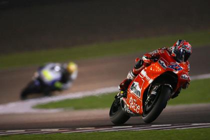 Stoner started his quest to win back the world title in dominant fashion in Qatar earlier this month