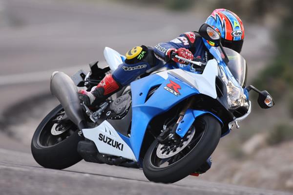 Suzuki GSX-R1000 - comfortable and very stable on the road