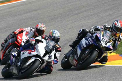 Tom Sykes finished fourth in race one at Assen