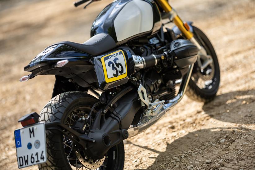 Tracker kit transforms BMW's R12 nineT into sideways star