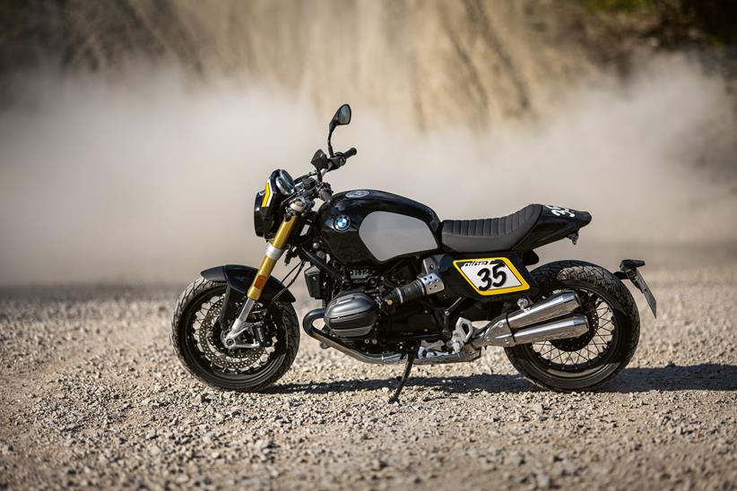 Tracker kit transforms BMW's R12 nineT into sideways star