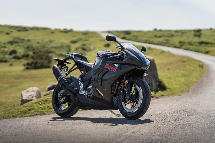 2025-on Buell Hammerhead 1190, parked at the roadside 