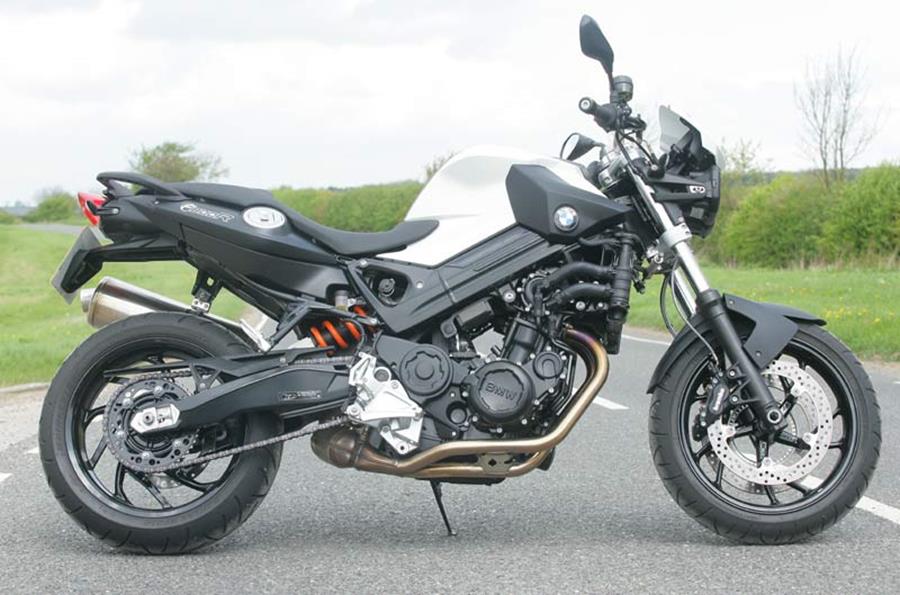 BMW F800R with its 800cc engine