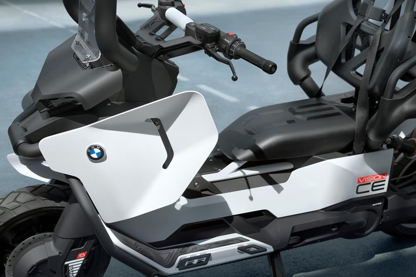 BMW Vision CE, 사진의 세부 사항이 닫힙니다