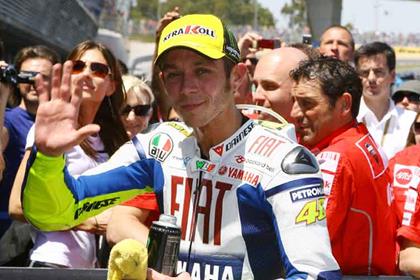 Rossi has brushed aside rumours linking him to Formula One