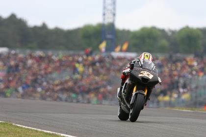 Marco Melandri scored second at Le Mans