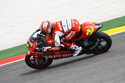 Alvaro Bautista - the fastest qualifier for the Mugello 250 GP