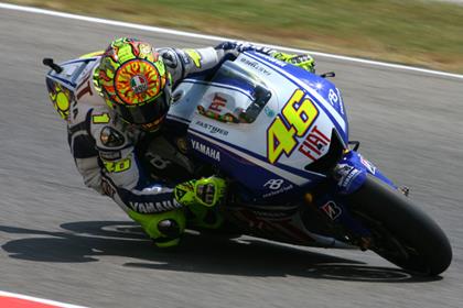 The Fiat Yamaha rider will start from fourth on the grid for the third successive race