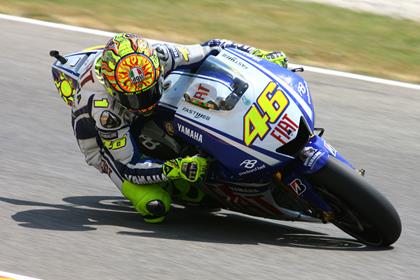 Rossi is chasing front-end confidence