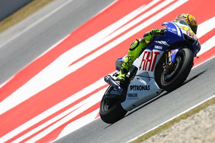 Rossi was fastest in Catalunya