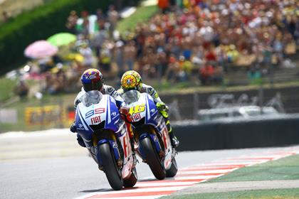 Lorenzo and Rossi's rivalry is growing