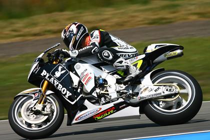 de Puniet shocked himself to finish fastest in Assen